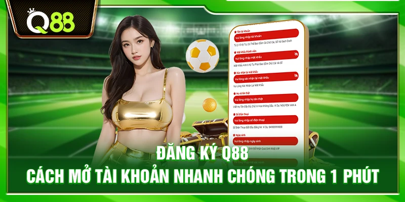 Đăng ký Q88 – Cách mở tài khoản nhanh chóng trong 1 phút