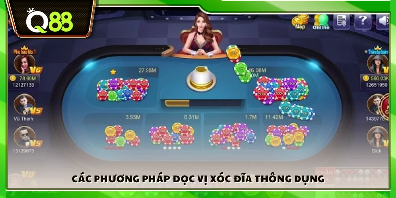 Những cách đọc vị xóc đĩa phổ biến