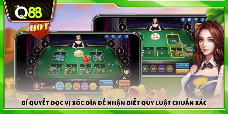 Bí quyết đọc vị xóc đĩa để nhận biết quy luật chuẩn xác