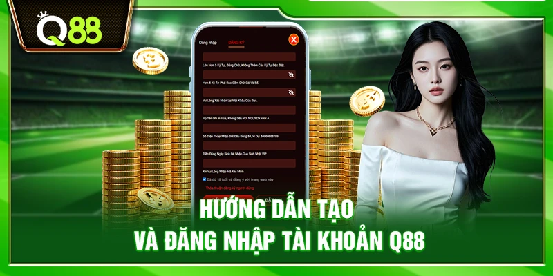 Hướng dẫn tạo và đăng nhập tài khoản Q88